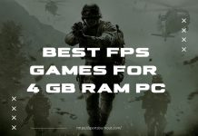 Best shooting games for 4 GB Ram PC