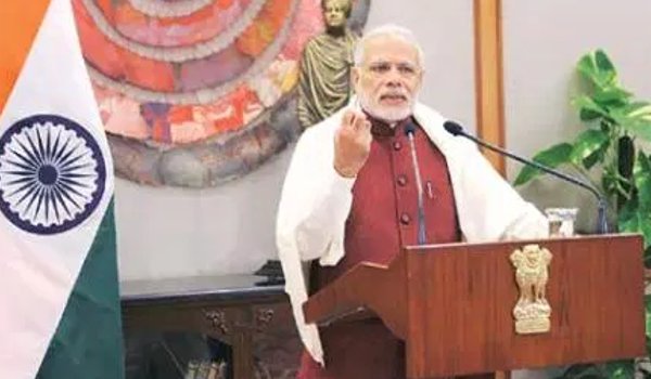 prime minister Narendra modi gets emotional during speech while remembering rohith vemula in lucknow