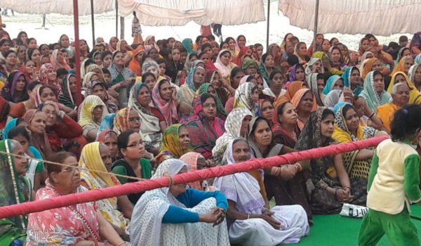 sant sammelan at ramlila maidan in jalalabad