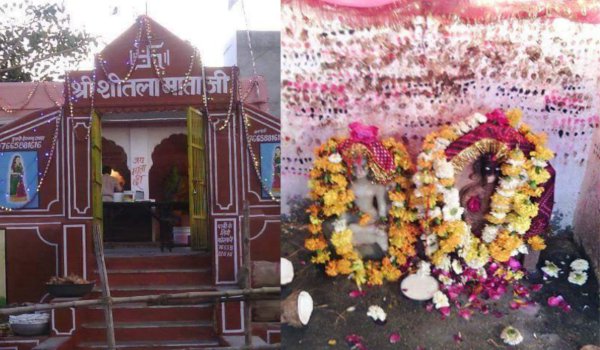 Goddess Sheetala Mata and basoda puja on sheetla saptami