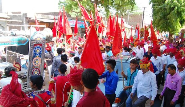 Jeen Mata temple annual Bhakti festival in posalia in sirohi