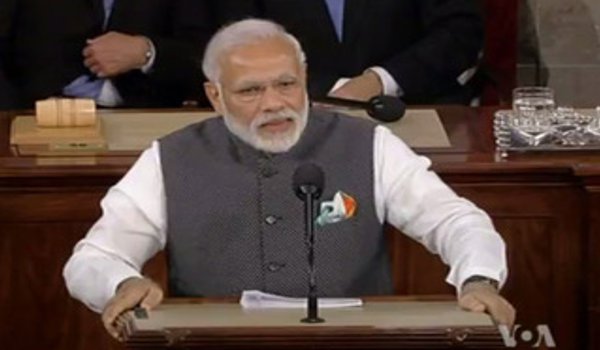 addressing Congress, indian Prime Minister Narendra modi calls for closer relations between india and US