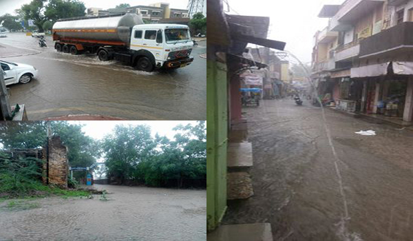  rain water deposite in sirohi