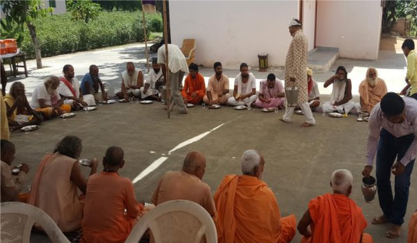 Swami Hirdaram maharaj 111th birth anniversary celebration at Shantanand udasin Ashram Pushkar