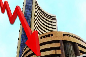 Sensex closes 439 points down and Nifty fell 135 points