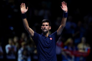 Djokovic reached the second round of the ATP World Tour Finals