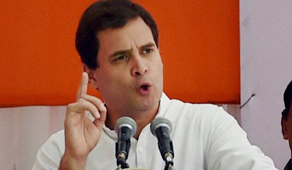 बारां में गरजे राहुल गांधी, पीएम मोदी, सीएम राजे पर साधा निशाना