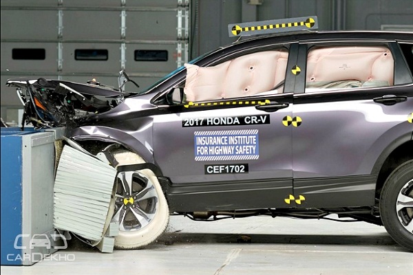 New Honda CR-V has done great performance in the American crash test