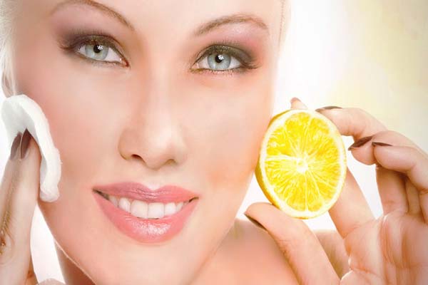 lemon will help to shine your skin
