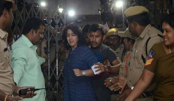 Actor Charmee Kaur appears before SIT in Hyderabad drug case