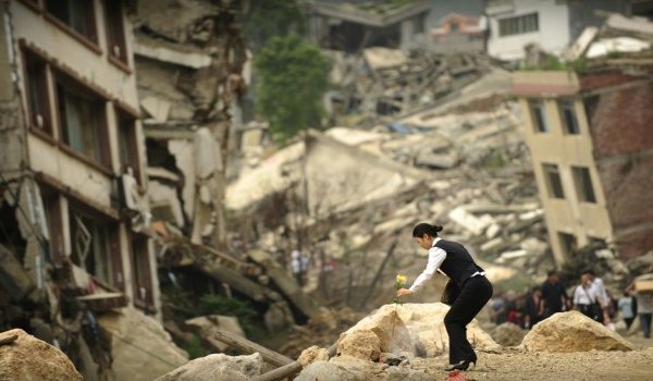 चीन में फिर से 6.6 तीव्रता का भूकंप
