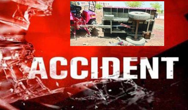 भरतपुर : ट्रैक्टर ट्रॉली पलटने से दो महिलाओं की मौत
